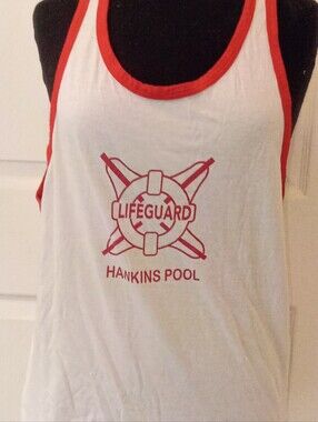 Stranger Things Lifeguard Hawkins Pool Ringer Tank